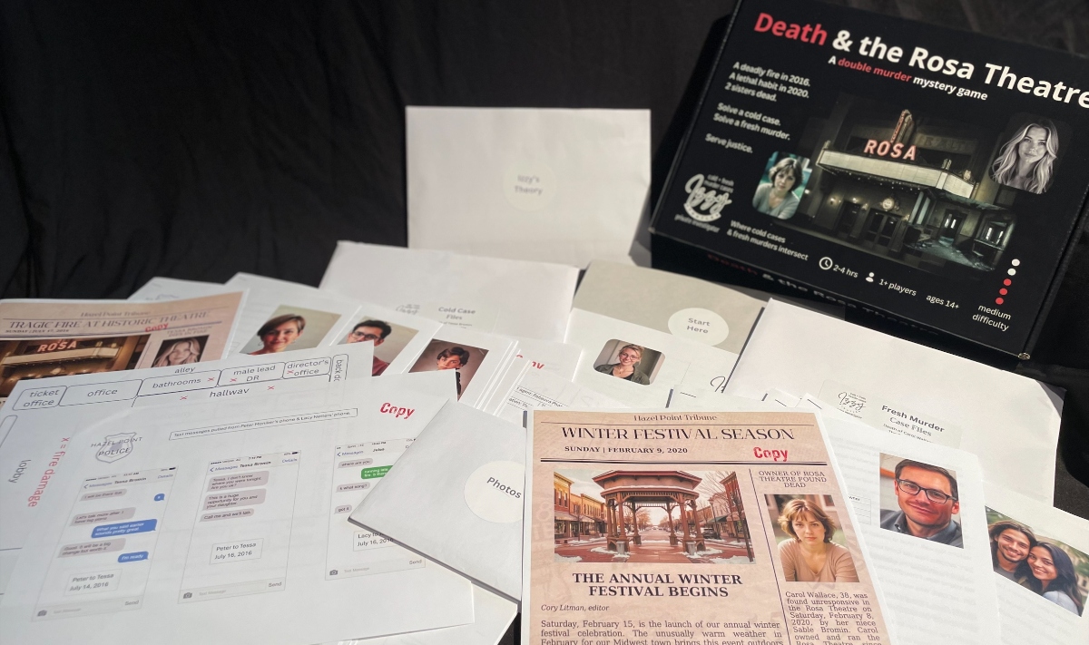 Behind-the-scenes of Death & the Rosa Theatre